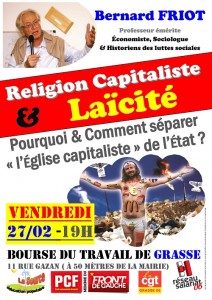 27-02 - FRIOT Grasse - Religion capitaliste et Laicit-